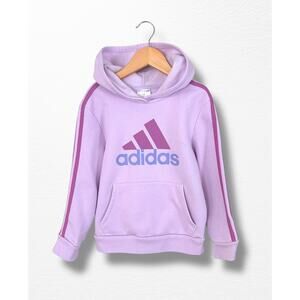 Adidas Fleece Hooded Sweatshirt, Size 7